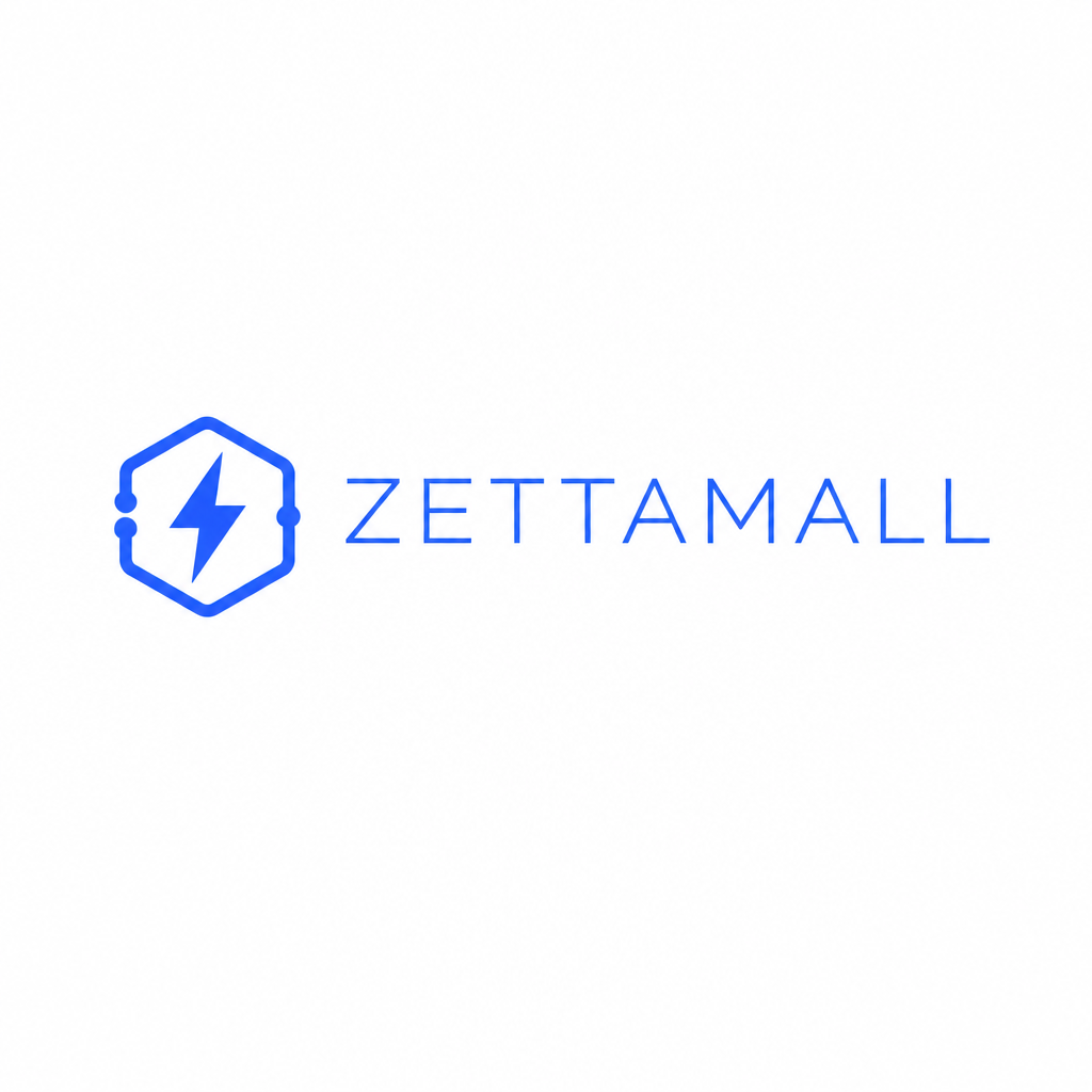 minimalist tech logo abstract hexagon i