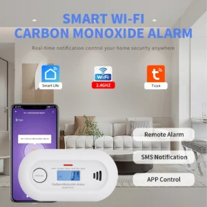 Alarme monoxyde de carbone Wi-Fi Tuya