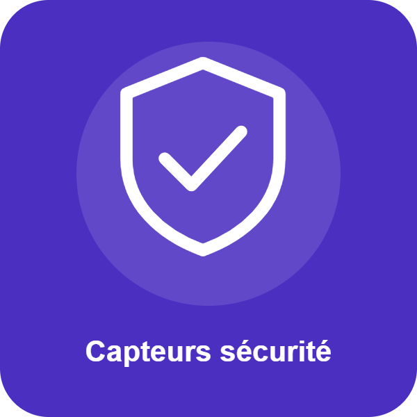 Icône d'illustration : Capteurs sécurité