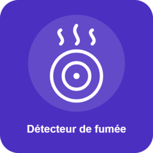 Icône d'illustration : Détecteur de fumée