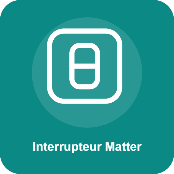 Icône d'illustration : Interrupteur Matter