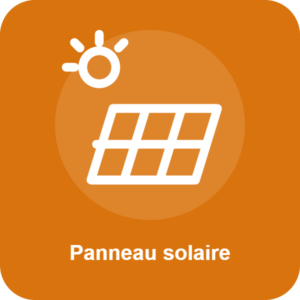 Icône d'illustration : Panneau solaire