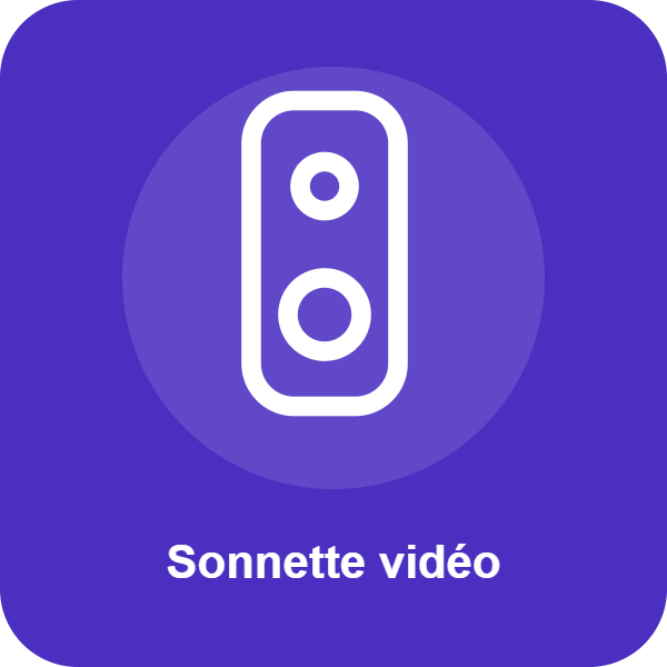 Icône d'illustration : Sonnette vidéo