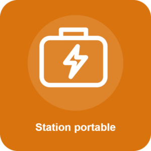Icône d'illustration : Station portable