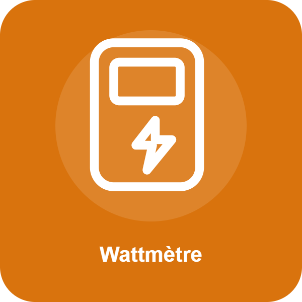 Icône d'illustration : Wattmètre